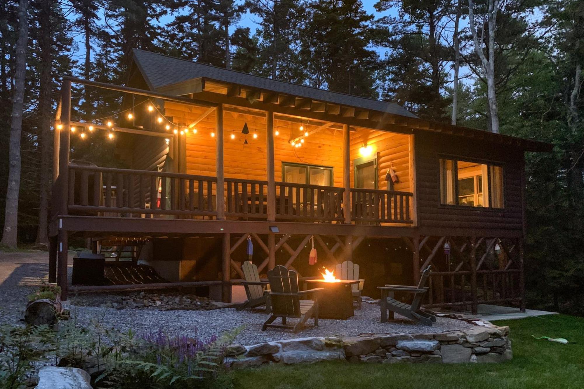 Sprucewold Cabin Boothbay Harbor Exteriör bild